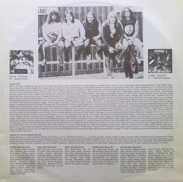 Tankard : The Morning After (LP, Album)