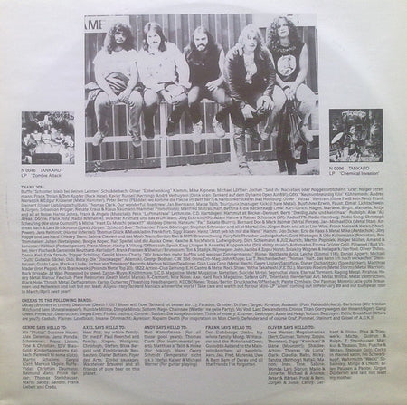 Tankard : The Morning After (LP, Album)