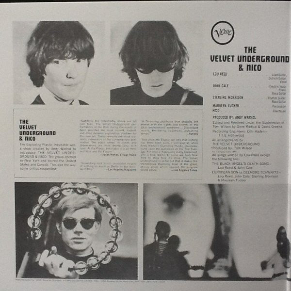 The Velvet Underground & Nico (3) : The Velvet Underground & Nico (LP, Album, Ltd, RE, 180)