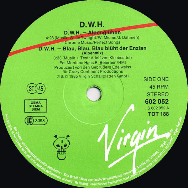 Der Wahre Heino : Blau, Blau, Blau Blüht Der Enzian (12", Single, Wit)
