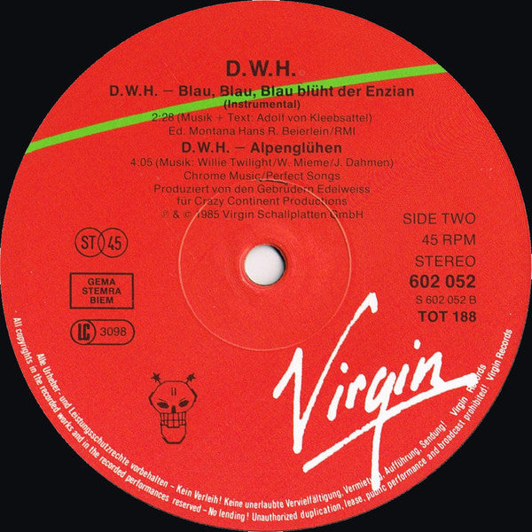 Der Wahre Heino : Blau, Blau, Blau Blüht Der Enzian (12", Single, Wit)