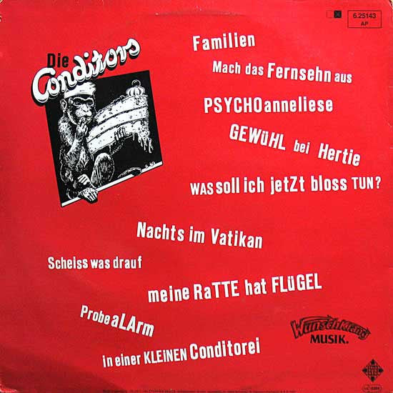 Die Conditors : Die Conditors (LP, CX )