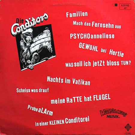 Die Conditors : Die Conditors (LP, CX )
