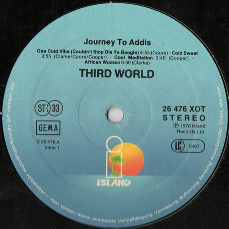 Third World : Journey To Addis (LP, Album)