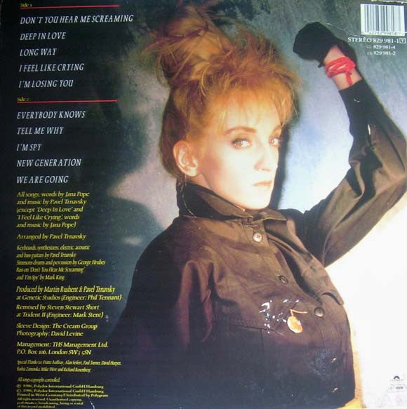 Jana Pope : Bohemian (LP, Album)