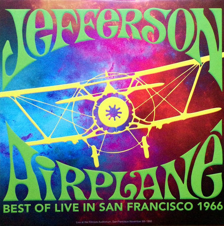 Jefferson Airplane : Best Of Live San Francisco 1966 (LP, Album, Unofficial, 180)