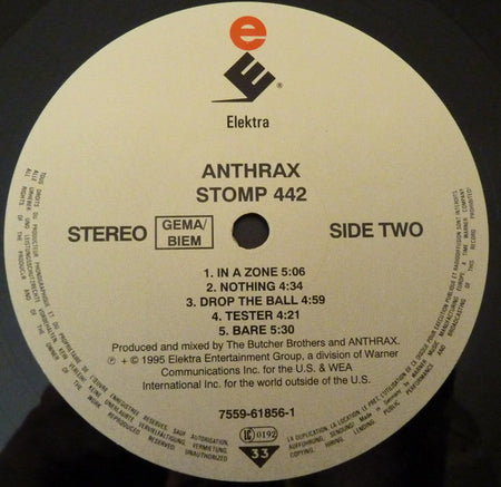 Anthrax : Stomp 442 (LP, Album)
