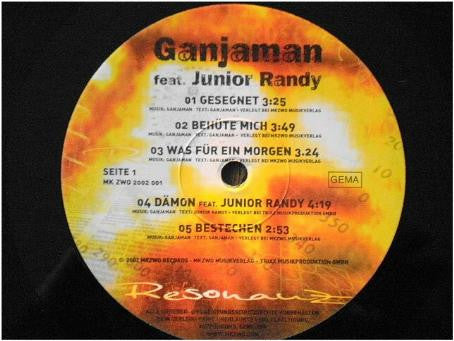 Ganjaman Feat. Junior Randy : Resonanz (2xLP, Album)