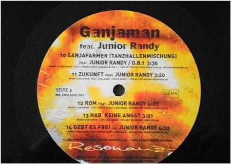 Ganjaman Feat. Junior Randy : Resonanz (2xLP, Album)