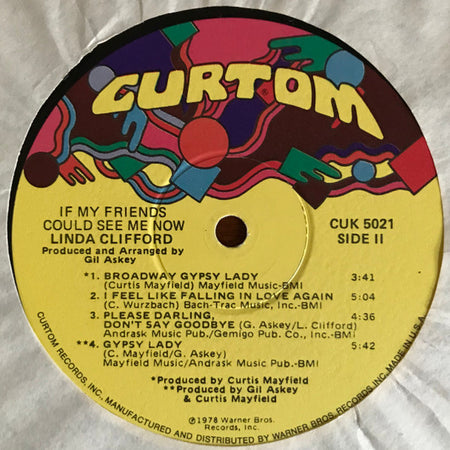 Linda Clifford : If My Friends Could See Me Now (LP, Album, Win)