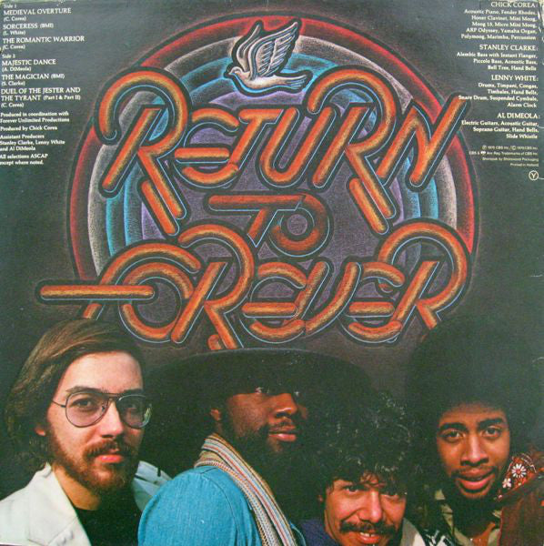 Return To Forever : Romantic Warrior (LP, Album)