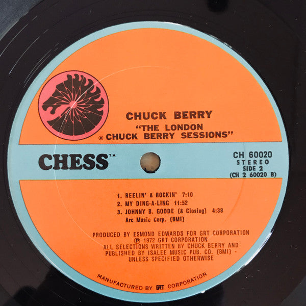 Chuck Berry : The London Chuck Berry Sessions (LP, Album, Pit)