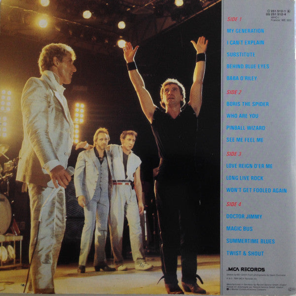 The Who : Who's Last (2xLP, Album, Gat)
