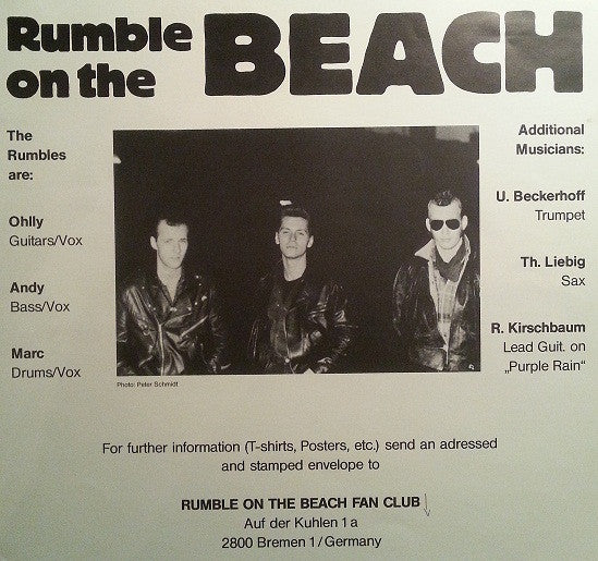Rumble On The Beach : Rumble Rat (LP, Album)