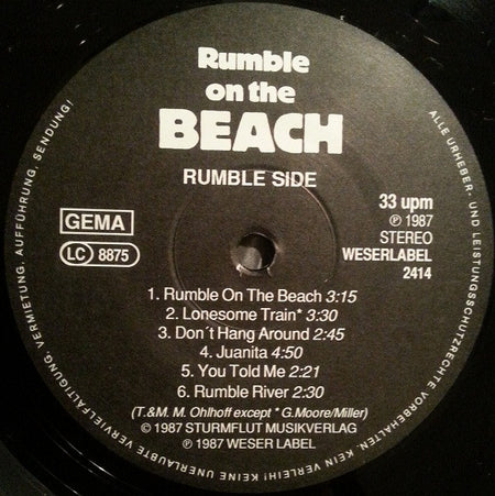 Rumble On The Beach : Rumble Rat (LP, Album)
