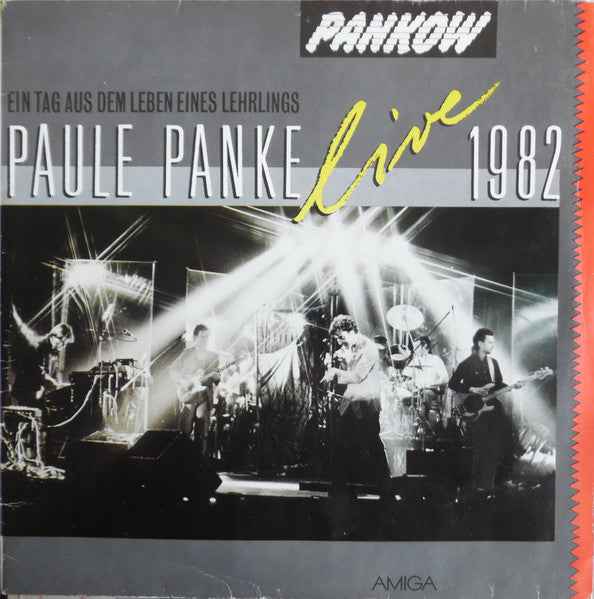 Pankow  - Paule Panke Live 1982 (Ein Tag Aus Dem Leben Eines Lehrlings) (LP) (Near Mint (NM or M-))