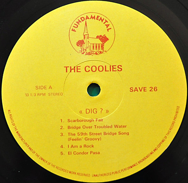 The Coolies (2) : Dig..? (LP, Album)