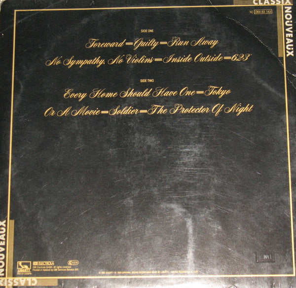 Classix Nouveaux : Night People (LP, Album)