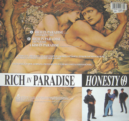 Honesty 69 : Rich In Paradise (12")