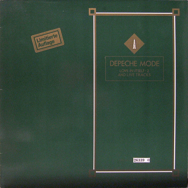Depeche Mode : Love In Itself · 2 And Live Tracks (12", Ltd, Num)