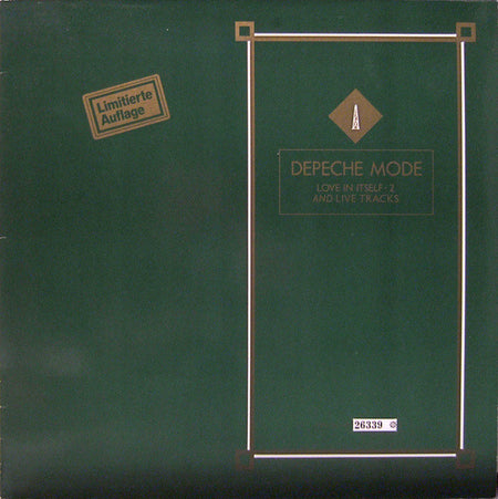 Depeche Mode : Love In Itself · 2 And Live Tracks (12", Ltd, Num)