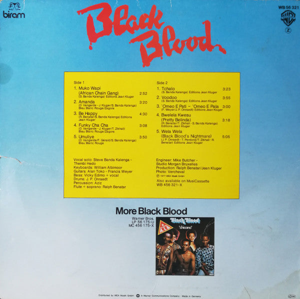 Black Blood (2) : Amanda  (LP, Album)