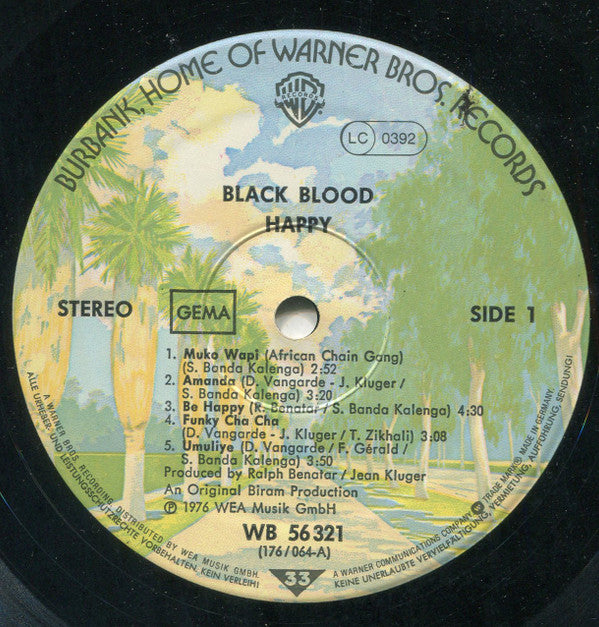Black Blood (2) : Amanda  (LP, Album)