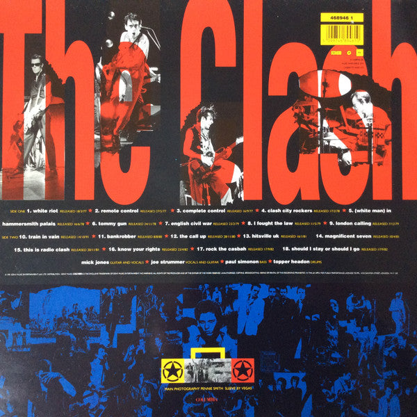 The Clash : The Singles (LP, Comp)