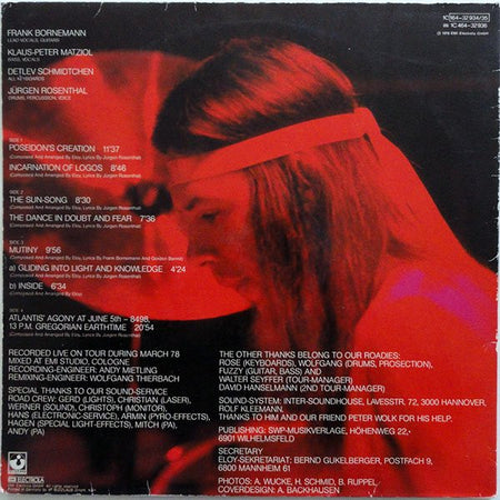 Eloy : Live (2xLP, Album, Gat)