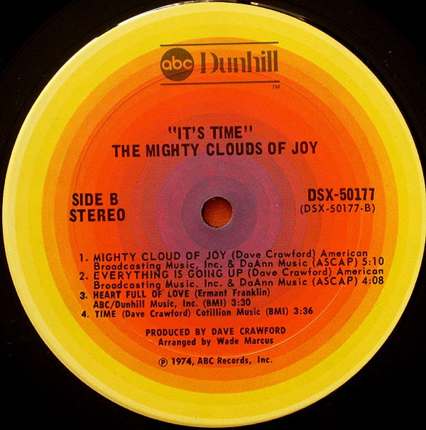 The Mighty Clouds Of Joy : It's Time (LP, Album, RP)