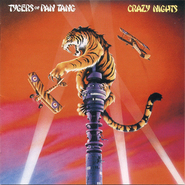 Tygers Of Pan Tang : Crazy Nights (LP, Album)