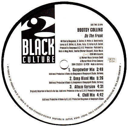 Bootsy Collins : Do The Freak (12", Single)