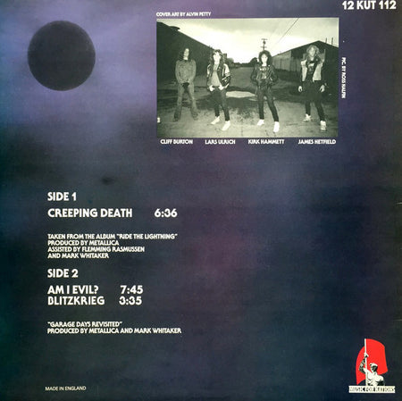 Metallica : Creeping Death (12", EP)