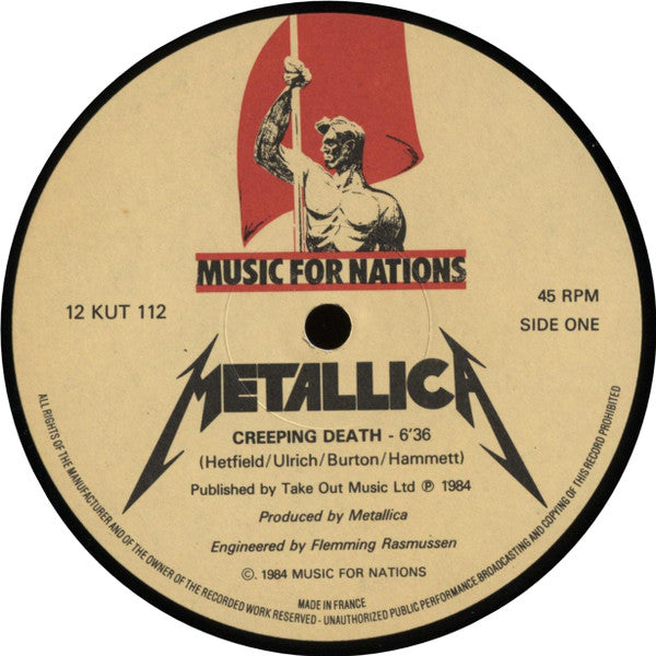 Metallica : Creeping Death (12", EP)