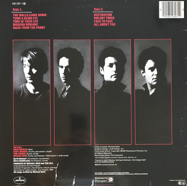 The Call : Modern Romans (LP, Album)