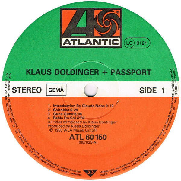 Klaus Doldinger + Passport (2) : Lifelike (2xLP, Album)