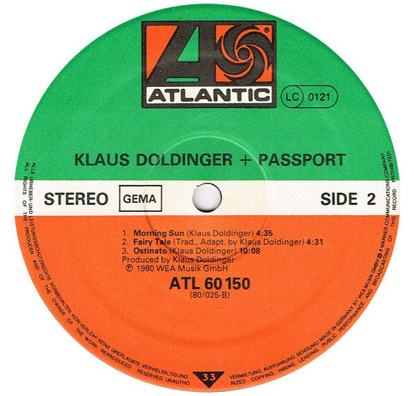 Klaus Doldinger + Passport (2) : Lifelike (2xLP, Album)