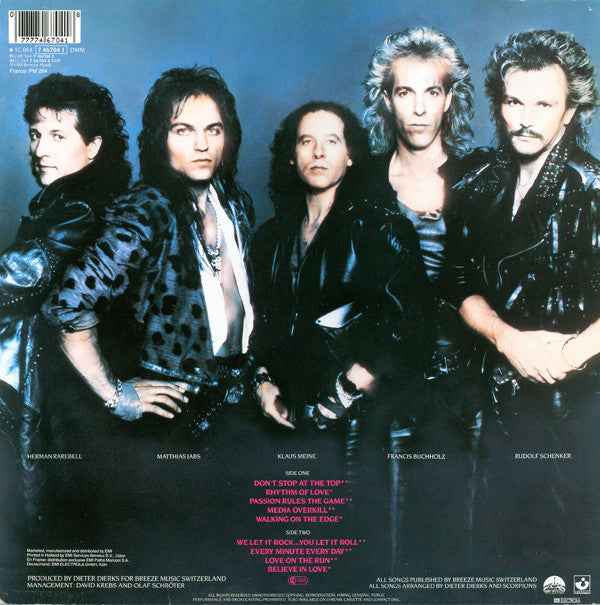 Scorpions - Savage Amusement (LP) (Near Mint (NM or M-))
