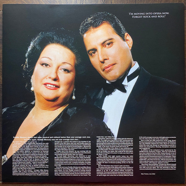 Freddie Mercury & Montserrat Caballé : Barcelona (LP, Album, RE, S/Edition, 180)