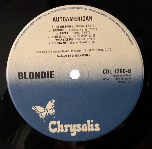 Blondie : Autoamerican (LP, Album)