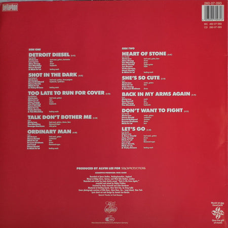 Alvin Lee : Detroit Diesel (LP, Album)