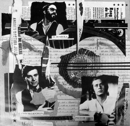 John McLaughlin - Al Di Meola - Paco De Lucía : Passion, Grace & Fire (LP, Album, Inj)