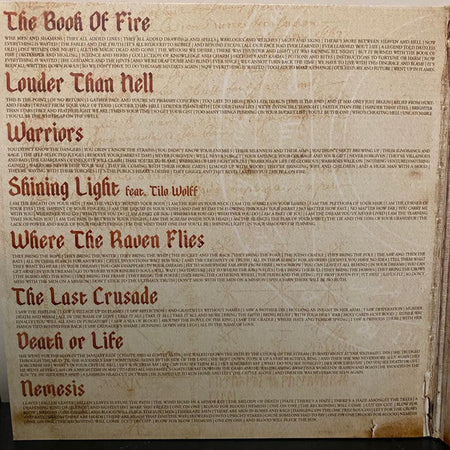 Mono Inc. : The Book Of Fire (2xLP, Album, Ltd, Yel)