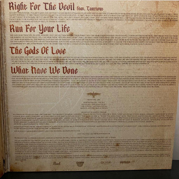 Mono Inc. : The Book Of Fire (2xLP, Album, Ltd, Yel)