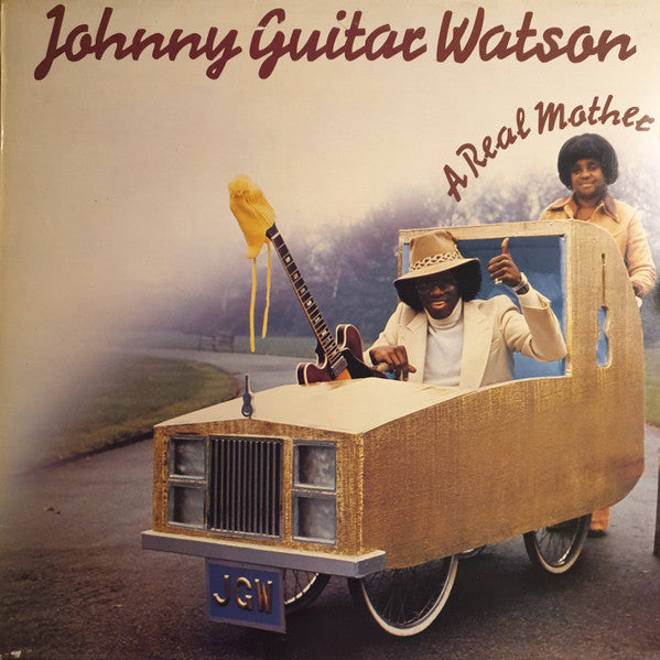 Johnny Guitar Watson : A Real Mother (LP, Album, Cov)