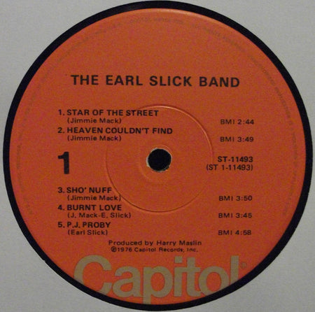 The Earl Slick Band : The Earl Slick Band (LP, Album, Win)