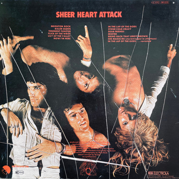 Queen : Sheer Heart Attack (LP, Album, RE)