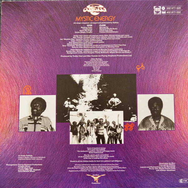 Osibisa : Mystic Energy (LP, Album)