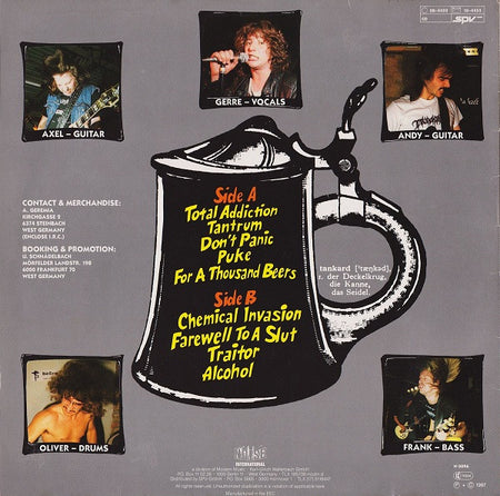 Tankard : Chemical Invasion (LP, Album)