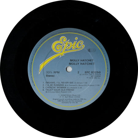 Molly Hatchet : Molly Hatchet (LP, Album)